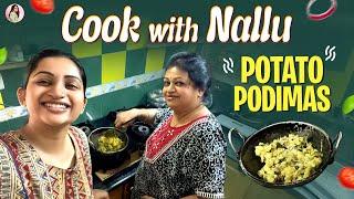 Nallu is Back - Potato Podimas Recipe | Nakshathra Nagesh