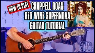 How to play Chappell Roan Red Wine Supernova Guitar Tutorial Chords and Strumming Patterns