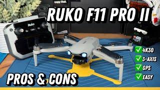 Ruko F11 Pro 2 | Best 4K budget beginner drone? DJI Alternative?