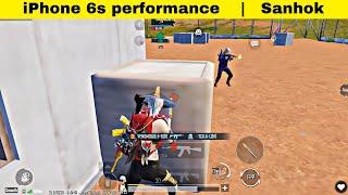 iPhone 6s 32GB | PUBG/BGMI Gameplay test | 4 finger+full gyro | Bootcamp-Sanhok