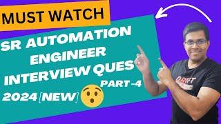 Land Your Dream Job: Must-Know Selenium & Java Questions for Senior Automation Engineers!: Part4