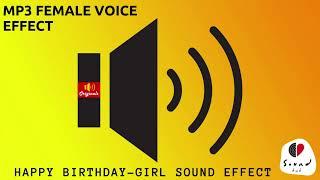 Happy birthday Female voice || Sound Hub Originals