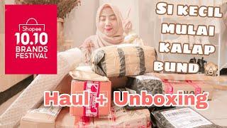 SHOPEE HAUL + UNBOXING 10.10 CHECK