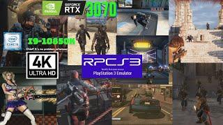 10 PS3 Games in 4K - RPCS3