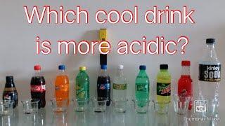 Which cool drink is more acidic? More harmful? Know the PH of cool drinks