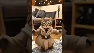 Yoda Cat Motor Dance  #cat #motorcycle #dance #catdance #petdance #yoda