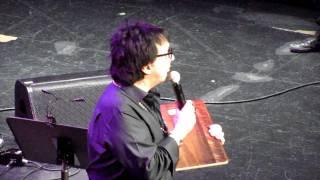 Peter Criss dedicates award to Bill Aucoin at Guitar Center's Drum-Off event