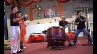 Sifu Siow Hok San Lion Dancing Drumming