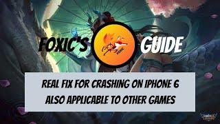 25 Ways to fix crashing of Mobile Legends iPhone 6 & 5 // Crash Fix 100%