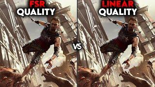 Dying Light 2 - FSR Quality vs Linear Quality - Comparison Test