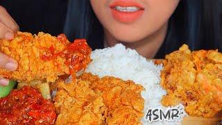 ASMR DADA AYAM CRISPY ||MUKBANG INDONESIA #ASMR #asmrsounds  #asmrvideo  #ayam #ayamcrispy