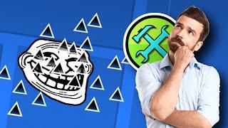 Non-GD Players Try to BUILD Levels in Geometry Dash