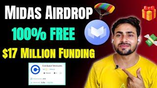 Midas Airdrop 🪂~ Make Money Through Midas Airdrop || Midas Telegram Guide $17M Funding 