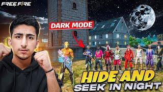 Hide And Seek In NightDark Mode 1 Vs 50 - Free Fire India