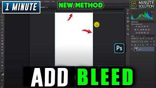 How to add bleed in photoshop 2024