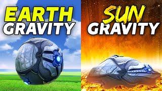 Rocket League, but the ball has the gravity of the SUN