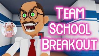 Team School Breakout! (TEAMWORK OBBY) - Roblox Obby Gameplay Walkthrough [4K]