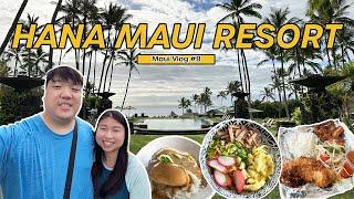 BEST Hotel in Hawaii For Honeymoon! Hana-Maui Resort Tour & One Night Review | Road to Hana Trip