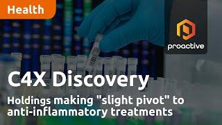 C4X Discovery Holdings making "slight pivot" to anti-inflammatory treatments