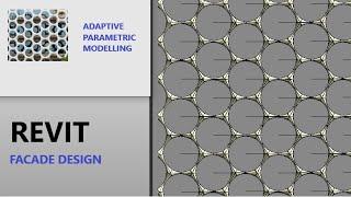 Revit Adaptive Parametric Modelling  (FACADE DESIGN -rings )