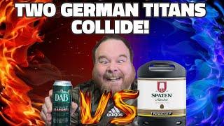 German Beer Battle! Spaten helles VS DAB Dortmunder
