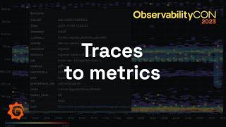 Traces to metrics: Ad-hoc RED metrics in Grafana Tempo