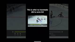 @YouFackinFackah body some random kid #nhl #hockey