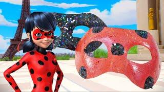 EASY DIY Miraculous Ladybug Mask Dress-up Cosplay