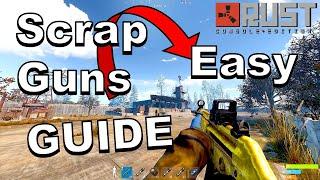 Rust Console Get Scrap Fast / Get Guns Fast! IT'S A MUST KNOW!!