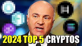 Kevin O' Leary's Crypto Investments for 2024 (WHALE WALLET EXPOSED)