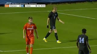 Duke Blue Devils vs Clemson Tigers 2022.11.06 / NCAA Soccer Men´s