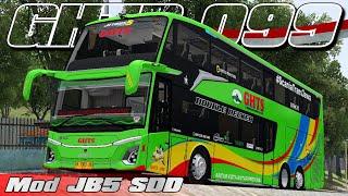 Gunung Harta 099. Livery Mod JB5 SDD KP Projects. Bussid