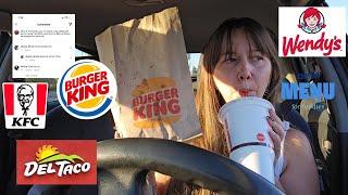 Eating My SUBSCRIBER’S FAVORITE FAST FOOD ORDERS