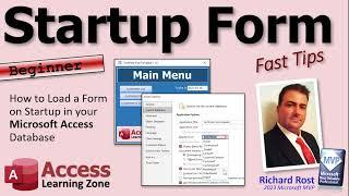 How to Load a Form on Startup in your Microsoft Access Database