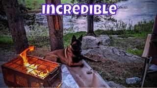 The Best Portable Firepit for Camping and Overlanding  | Flamurs Outdoor Kaleidoscope | Camping Gear