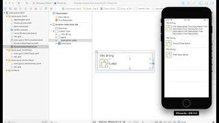 iOS Autolayout Part 4 : Create Dynamic TableViewCell Height Using Custom TableView Cell (XIB)