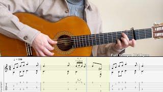 The Real Slim Shady by Eminem with TAB - Fingerstyle Tutorial