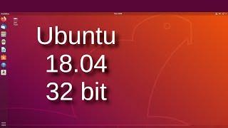 How to install UBUNTU 18.04 32 bit - Using the Net Installer | UBUNTU LINUX INSTALLATION