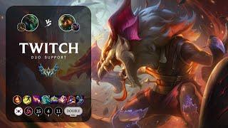 Twitch Support vs Nautilus - KR Challenger Patch 13.4