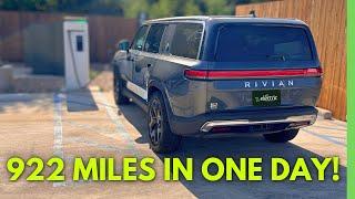 Electrifying Adventure: Rivian R1S Road Trip - Conquering 900 Miles