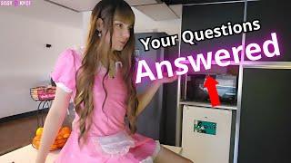 A real sissy answering your questions