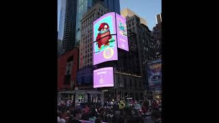 Angry Birds x Earthday.org Times Square AD | 04-18-2024