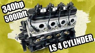 340 horsepower 3.6 LS 4 cylinder engine by Blue Print Engines