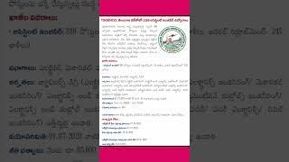 TSGENCO AE Recruitment 2023| Apply Online For 339 Vacancies|#ytshorts #shortsviral