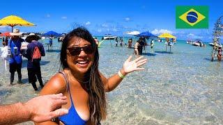 SHOCKED! By the bluest water in Brazil 