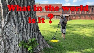 Metal Detecting Vintage School - What In the World Did I Find? Minelab Equinox