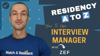 How to Organize Your Interview Invitations from Residency Programs