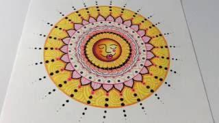 Mandala Speed drawing / Time lapse - Artzyfartzy