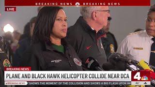 DCA plane crash press conference: Officials give update on midair collision | NBC4 Washington