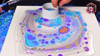 WHOA! Acrylic Pouring and Fluid Art for Therapy at Home